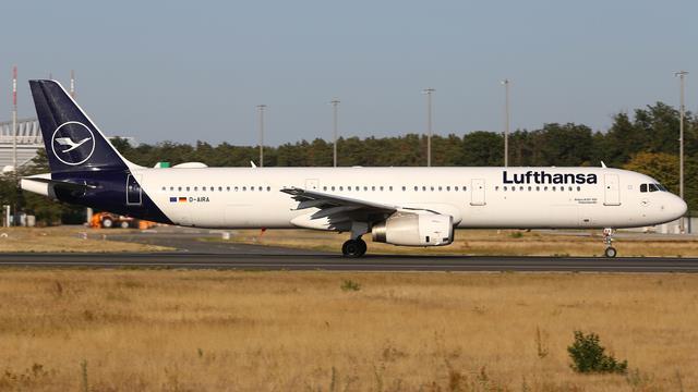 D-AIRA:Airbus A321:Lufthansa